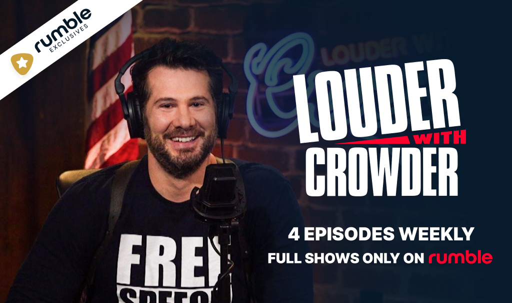 Steven Crowder Joins Rumble Exclusives Rumble