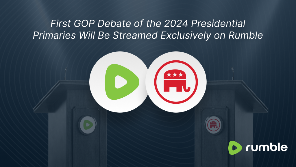 First GOP Debate of the 2024 Presidential Primaries Will Be Streamed