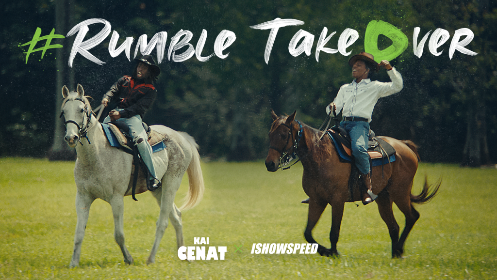 Kai Cenat and IShowSpeed Announce Exclusive Streams with Rumble